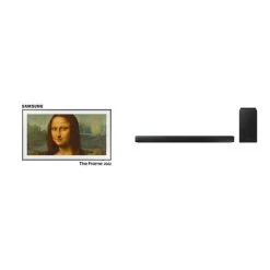 TV QLED 4K 55" 139 Cm - QE55LS03B 2022 + Samsung HW-Q600B