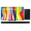 LG TV OLED 65" 164cm - OLED65C2 + Samsung HW-Q600B