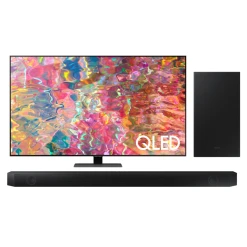 TV QLED 4K 55" 139 Cm - QE55Q80B 2022 + Samsung HW-Q600B