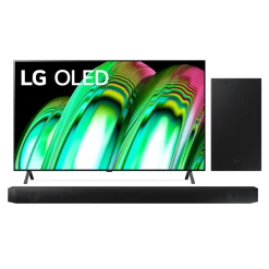 LG TV OLED 55" 139 Cm - OLED55A2 - 2022 + Samsung HW-Q600B
