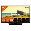 Lenco 24" Smart TV Android Avec Adaptateur Voiture 12 V LED-2463BK Noir