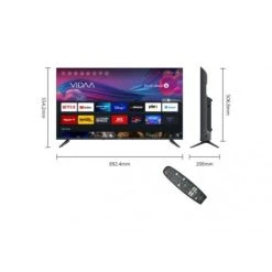 Smart-Tech 40FV10V1 Téléviseur 40'' LED FHD 60Hz Smart TV WiFi HDMI USB Noir -emarqt shop 40fv10v1 televiseur 40 led fhd 60hz smart tv wifi hdmi usb noir 13972368 38735746 1140x1140