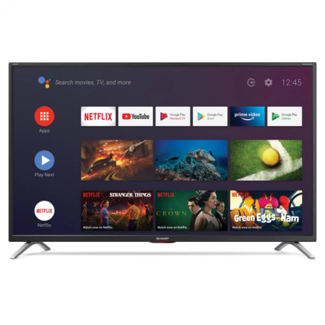 Sharp 43BL6EA Téléviseur 43" UHD 4K LED Android HDMI USB Noir 2 Sharp 43BL6EA Téléviseur 43" UHD 4K LED Android HDMI USB Noir – Image 2