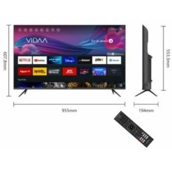 Smart-Tech 43UA10V3 Téléviseur 43" LED 4K UHD 60Hz HDMI 2.0 USB Wi-Fi Ethernet ... -emarqt shop 43ua10v3 televiseur 43 led 4k uhd 60hz hdmi 20 usb wi fi 13669272 1006946 46 1140x1140