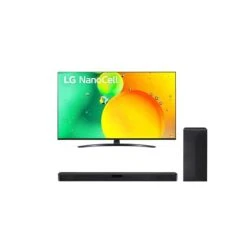 LG 50NANO766 Téléviseur 50" 4K UHD LED 50Hz HDMI Bluetooth USB Noir