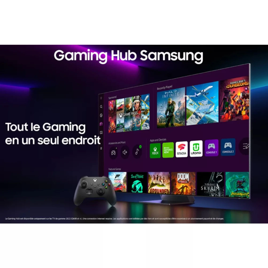 Samsung TV QLED 4K 65" 164 Cm - QE65Q70B 2022 11 Samsung TV QLED 4K 65" 164 Cm - QE65Q70B 2022 – Image 11