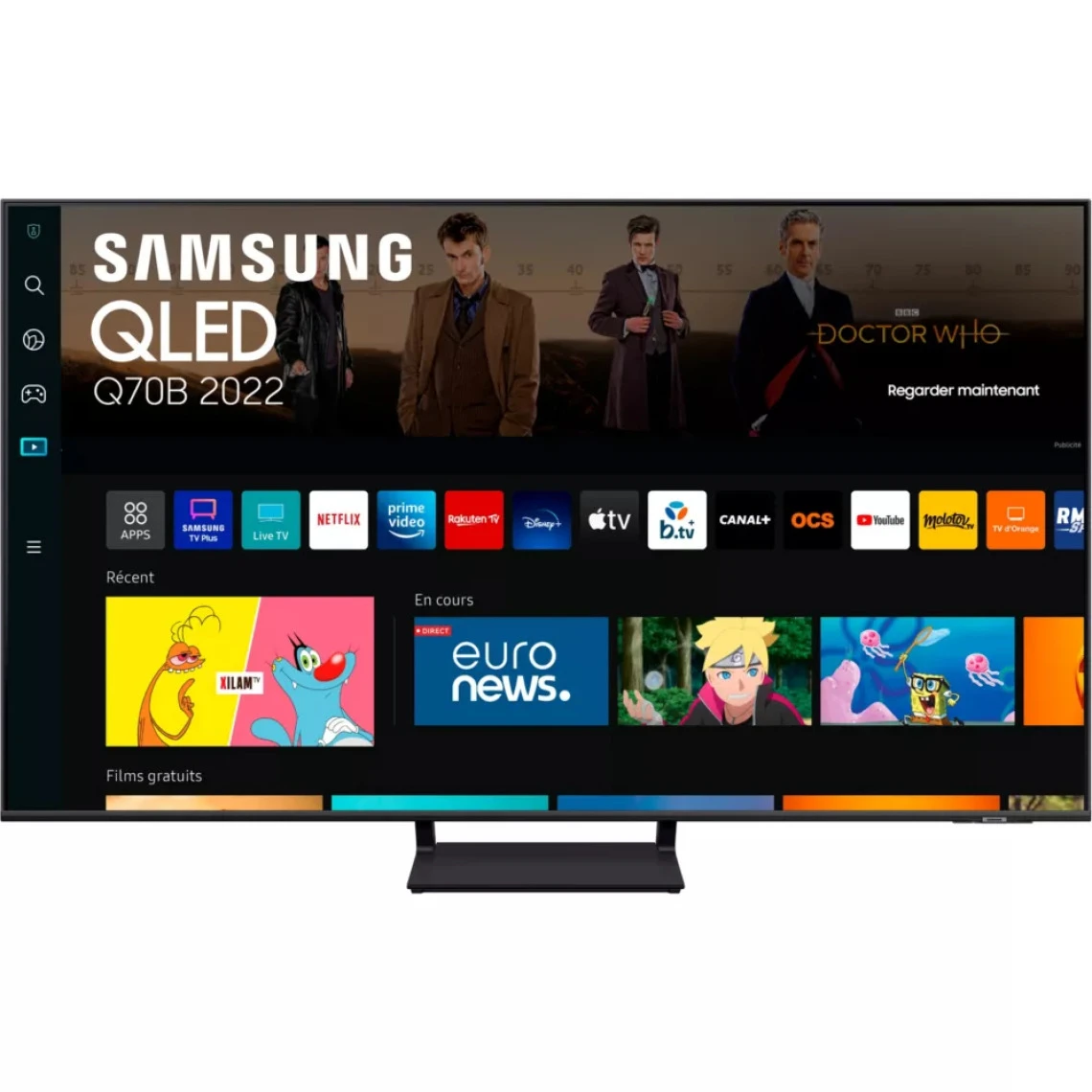 Samsung TV QLED 4K 65" 164 Cm - QE65Q70B 2022 1 Samsung TV QLED 4K 65" 164 Cm - QE65Q70B 2022