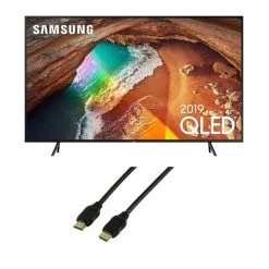 Samsung TV QLED 55" 138 Cm - QE55Q60R + Câble HDMI 1.4