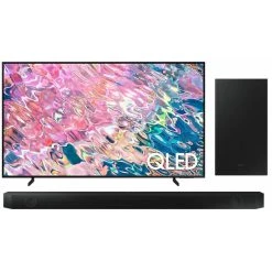TV Samsung QLED 55" 139cm - QE55Q60B-2022 + Samsung HW-Q600B