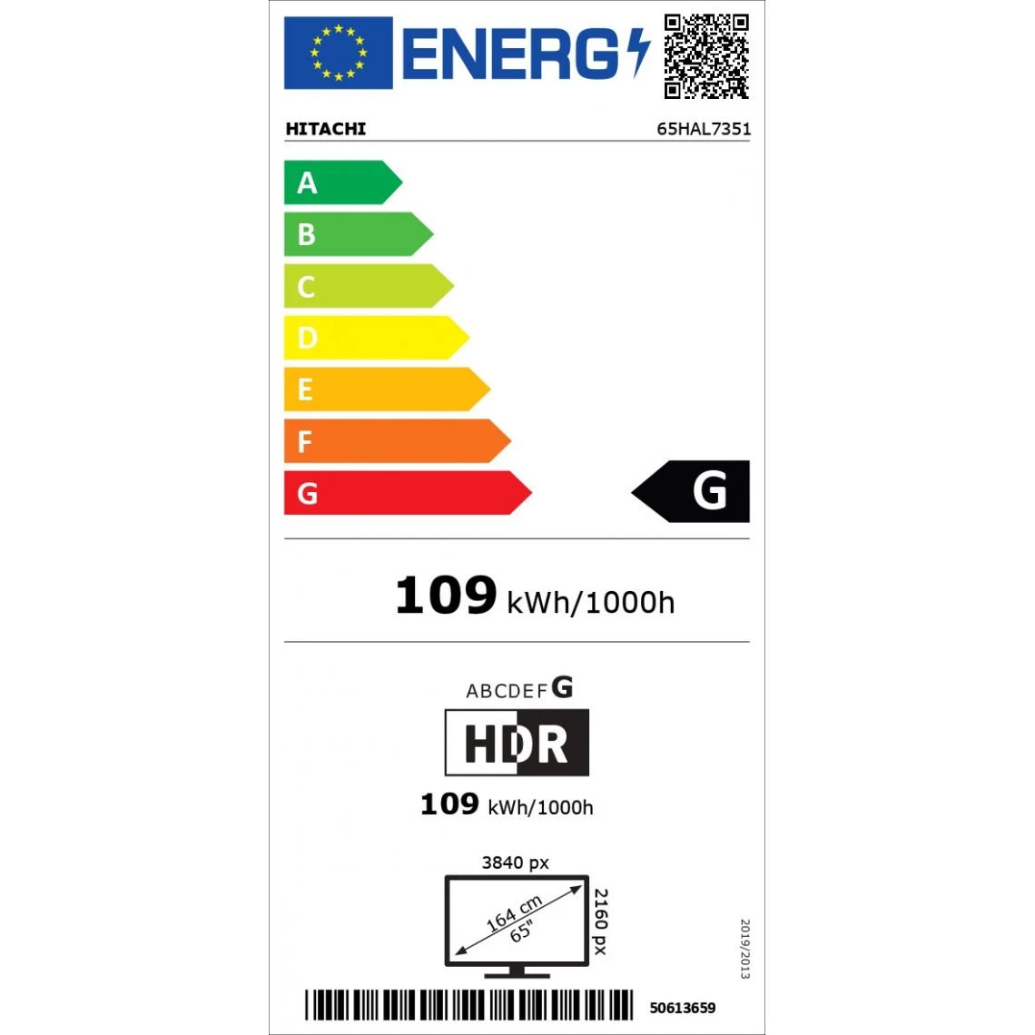 Smart TV 65 Pouces HITACHI Ultra HD 4K G, 65HAL7351 5 Smart TV 65 Pouces HITACHI Ultra HD 4K G, 65HAL7351 – Image 5