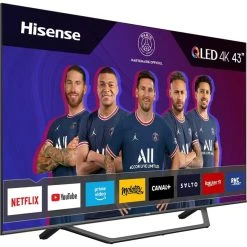 Téléviseur 4K 43'' 109 Cm HISENSE 43A76GQ