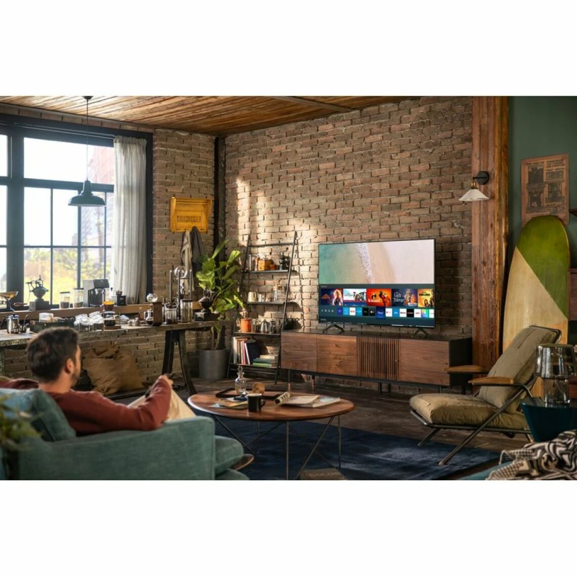 Téléviseur 4K 65'' 163cm Smart Samsung 65AU7025 2 Téléviseur 4K 65'' 163cm Smart Samsung 65AU7025 – Image 2