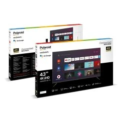 Polaroid Android TV 43'' 4K Ultra HD Google Assistant Et Netflix YouTube Chro... -emarqt shop tv android 43 uhd 4k polaroid 10501112 86228 1140x1140