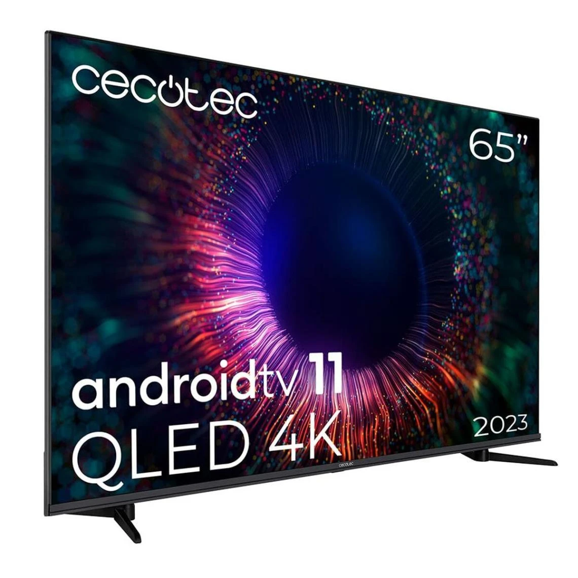 TV Intelligente Cecotec VQU11065+ 65" 4K Ultra HD QLED Android TV 1 TV Intelligente Cecotec VQU11065+ 65" 4K Ultra HD QLED Android TV