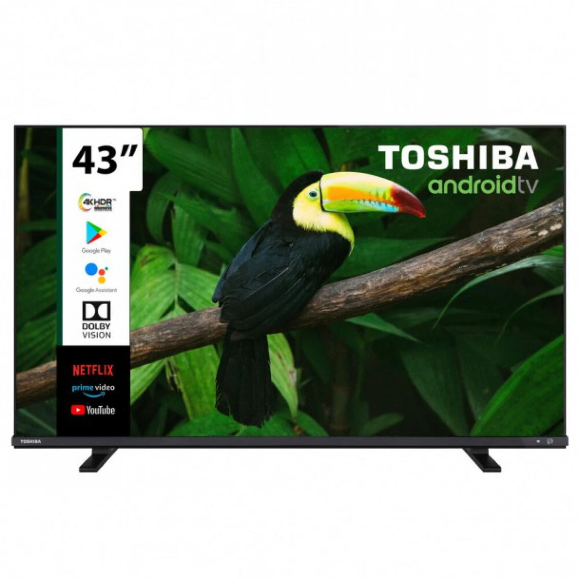TV Intelligente Toshiba 43UA4C63DG 43" 4K Ultra HD Wi-Fi Android TV 1 TV Intelligente Toshiba 43UA4C63DG 43" 4K Ultra HD Wi-Fi Android TV