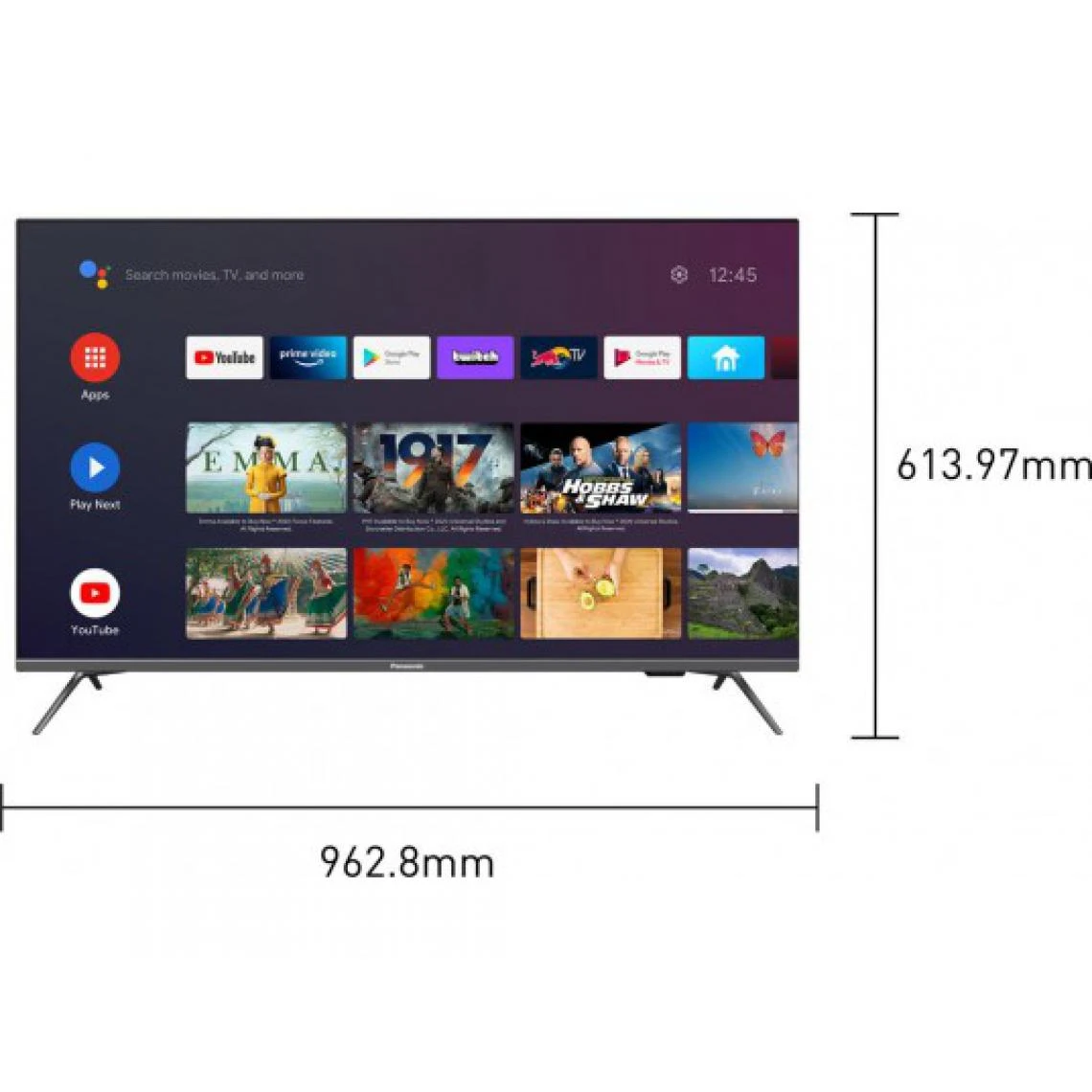 Panasonic TV LED 4K 108 Cm TX-43JX700E 5 Panasonic TV LED 4K 108 Cm TX-43JX700E – Image 5