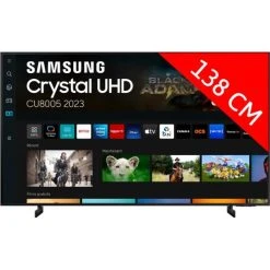 Samsung TV LED 4K 138 Cm 55CU8005 Crystal 2023