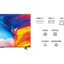 TCL 58P631 Téléviseur 58" LED 4K UHD 60Hz Android TV Wi-Fi HDMI Noir -emarqt shop tv led 4k 146 cm tv 4k led 58p631 google tv 13324746 36358984 1140x1140