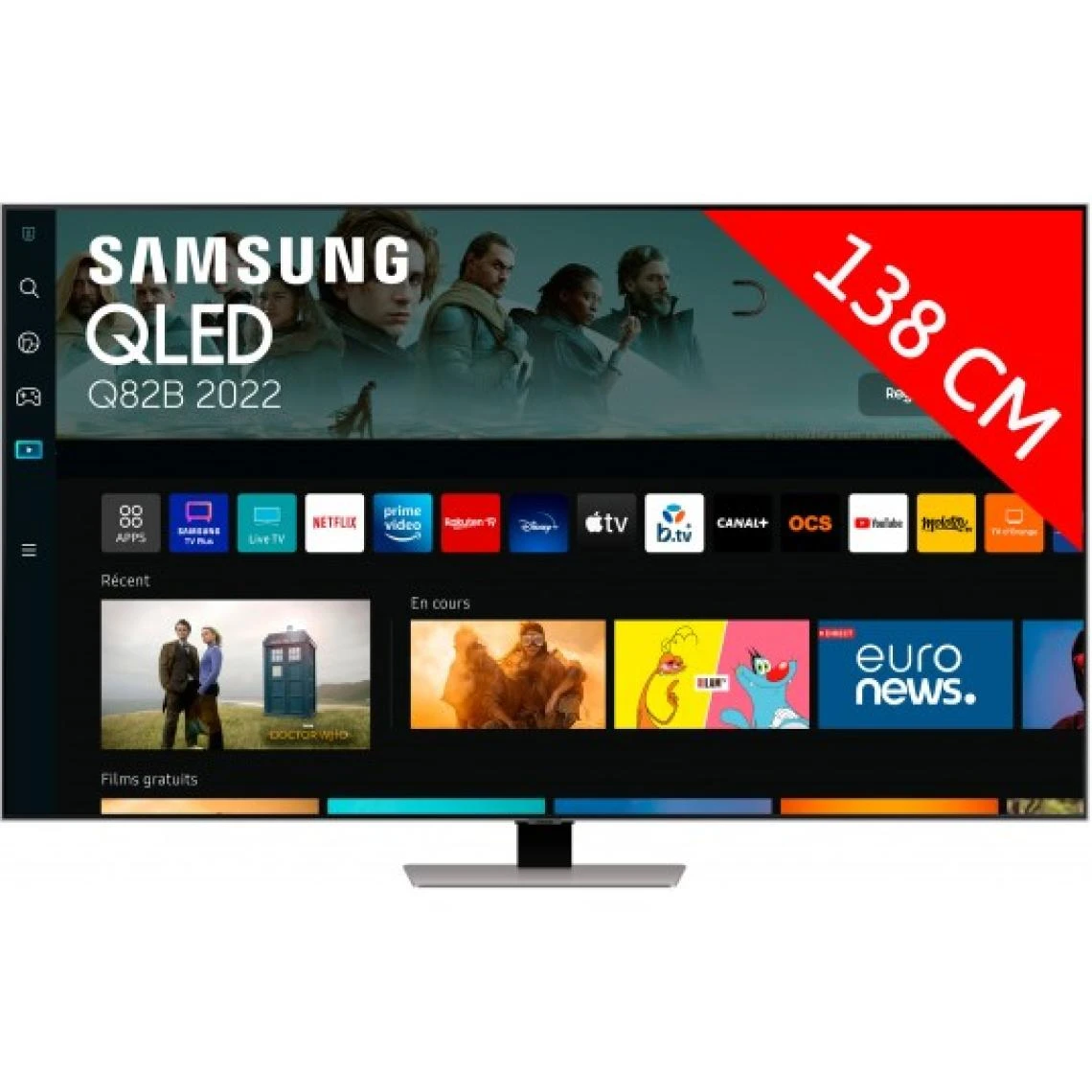 Samsung TV QLED 4K 138 Cm QE55Q82B 2022 1 Samsung TV QLED 4K 138 Cm QE55Q82B 2022