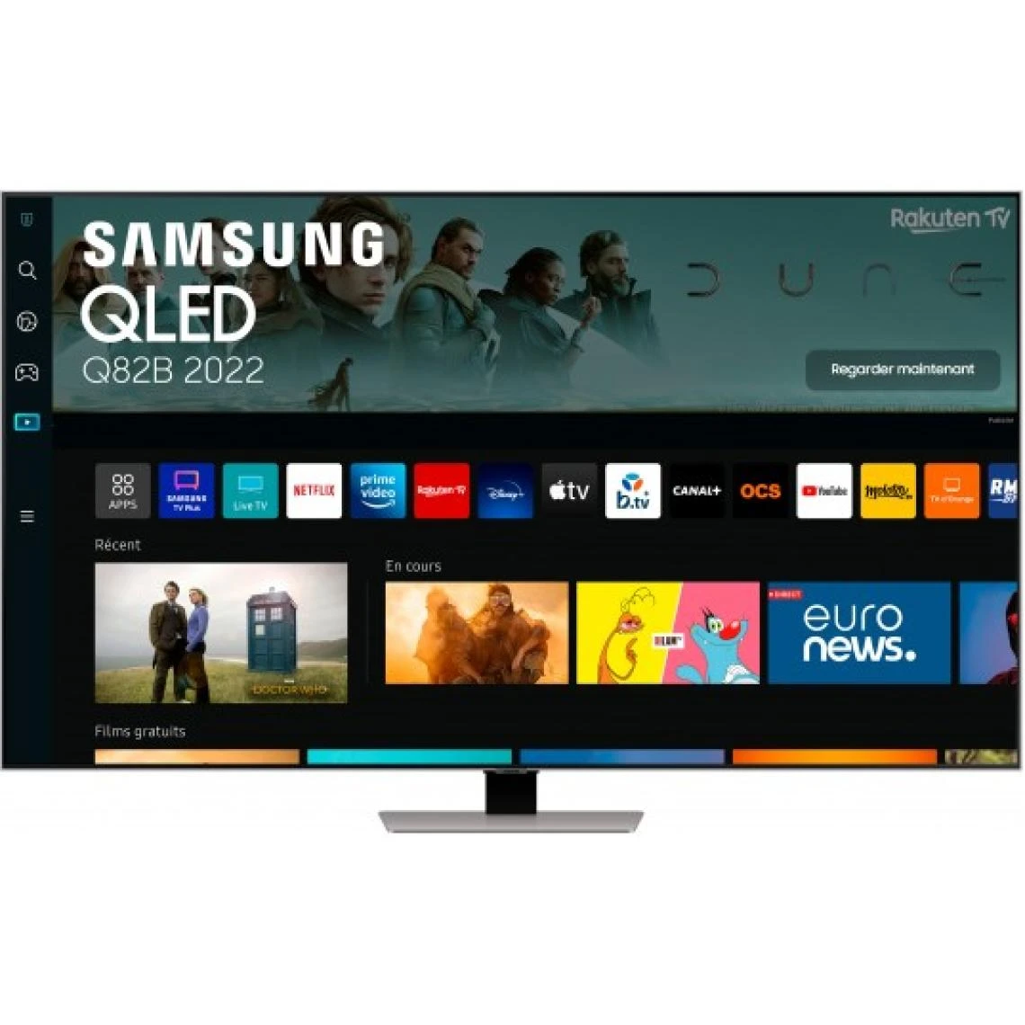 Samsung TV QLED 4K 138 Cm QE55Q82B 2022 2 Samsung TV QLED 4K 138 Cm QE55Q82B 2022 – Image 2