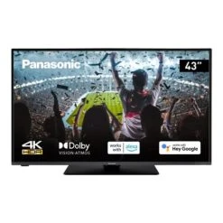 Panasonic TX-43LX600 Téléviseur 43" 4K UHD LCD 60Hz Smart TV Wi-Fi HDMI Noir