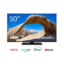 Nokian UNE50GV210I Téléviseur 50" LED 4K UHD 60Hz Android TV Wi-Fi HDMI Noi...